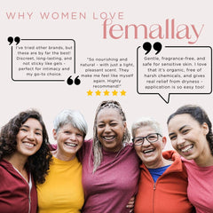 Femallay Romantically Rose melts travel-friendly packaging for discreet care