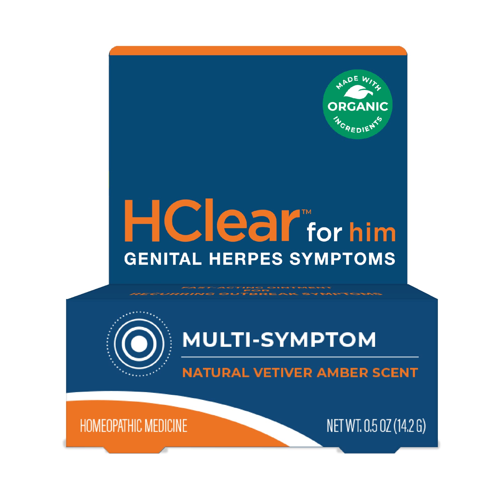 FemiClear HClear for him ointment tube close up 0.5 oz
