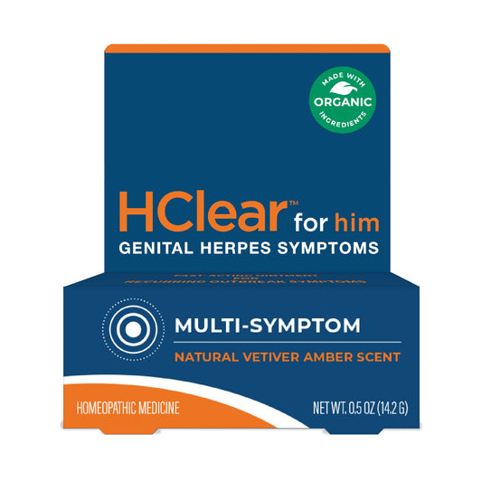 FemiClear HClear for him ointment tube close up 0.5 oz