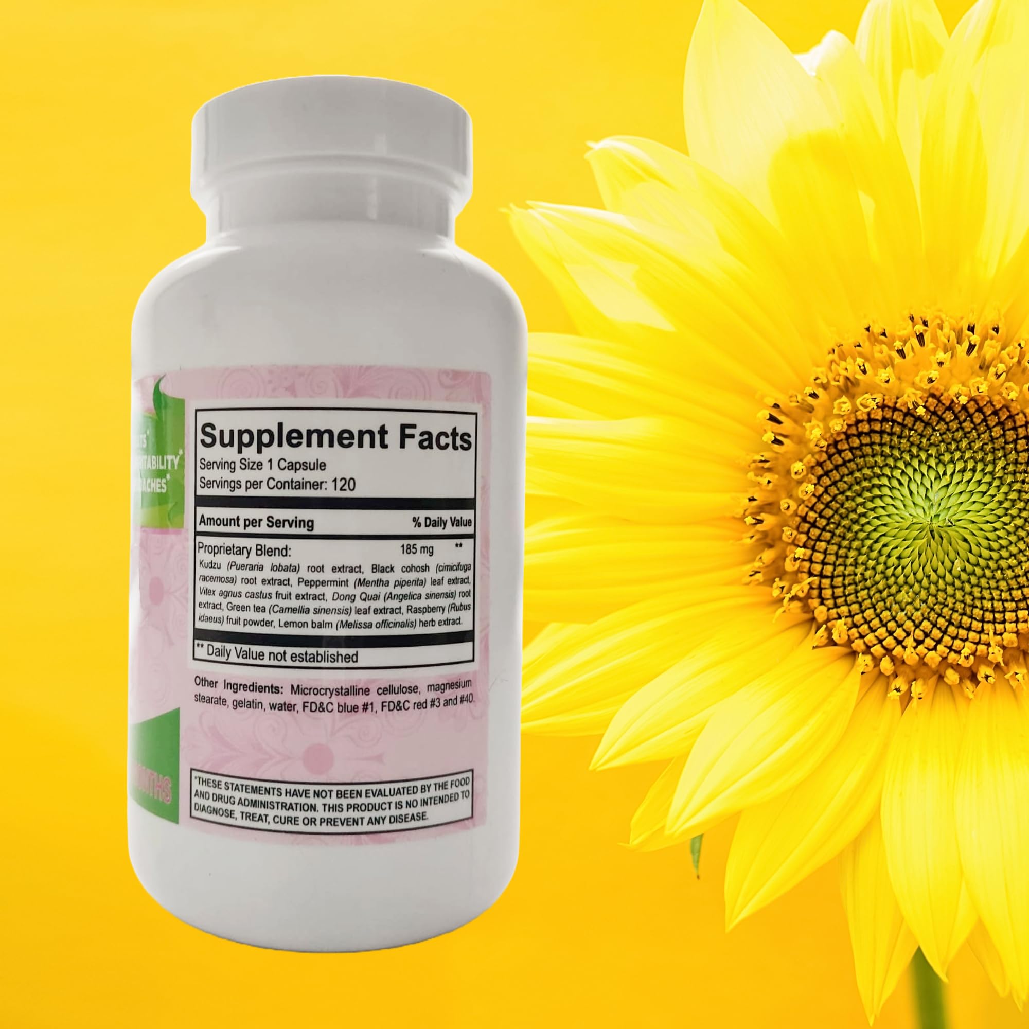 Feminelle insert details product benefits and usage.