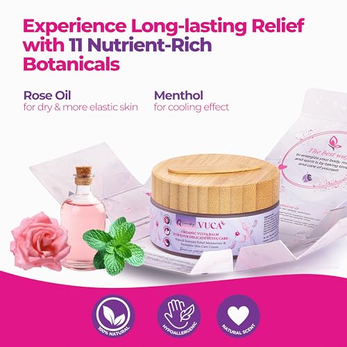 Vulva Balm Rose Menthol texture close-up for smooth application