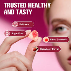 Femmetra vegan gummies packaging shown for plant-based wellness