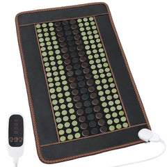 FENCHOLIST far infrared heating pad with jade and tourmaline for full-body warmth.
