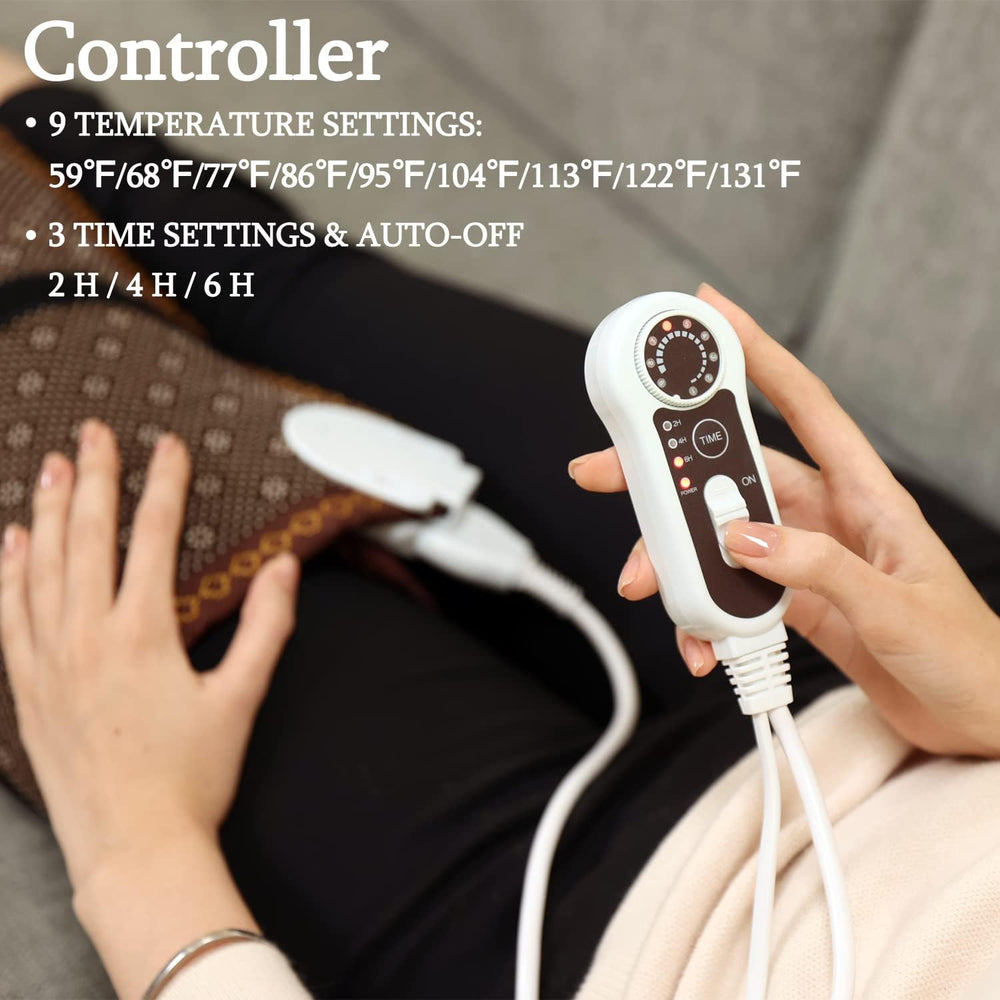 FENCHOLIST heating pad with secure strap for stable use