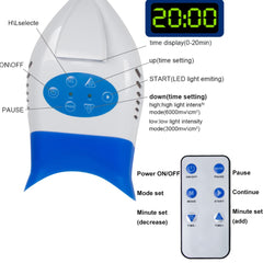 Fencia Teeth Whitening Machine 10 blue LED lights for fast whitening