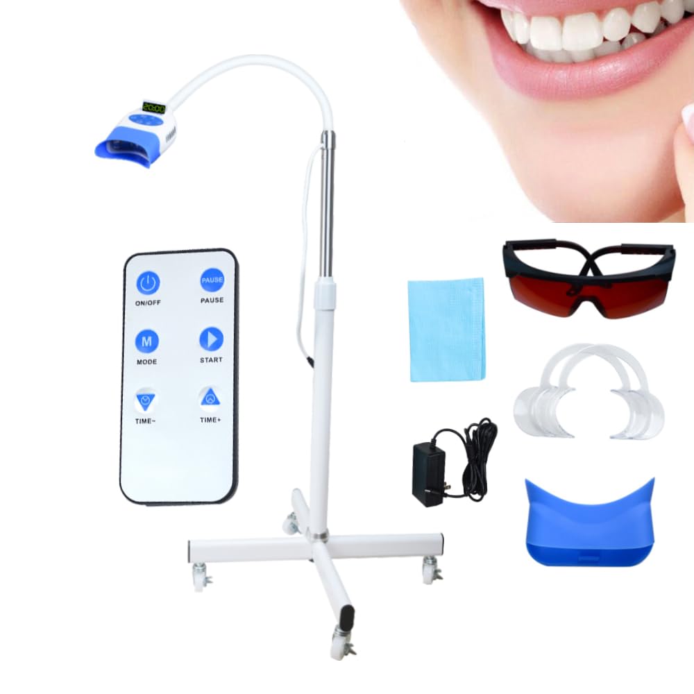 Fencia Teeth Whitening Machine with LED light on stand for professional sessions
