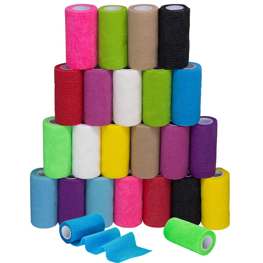 Fenhupe self-adhesive bandage wrap rolls provide flexible, secure joint support.