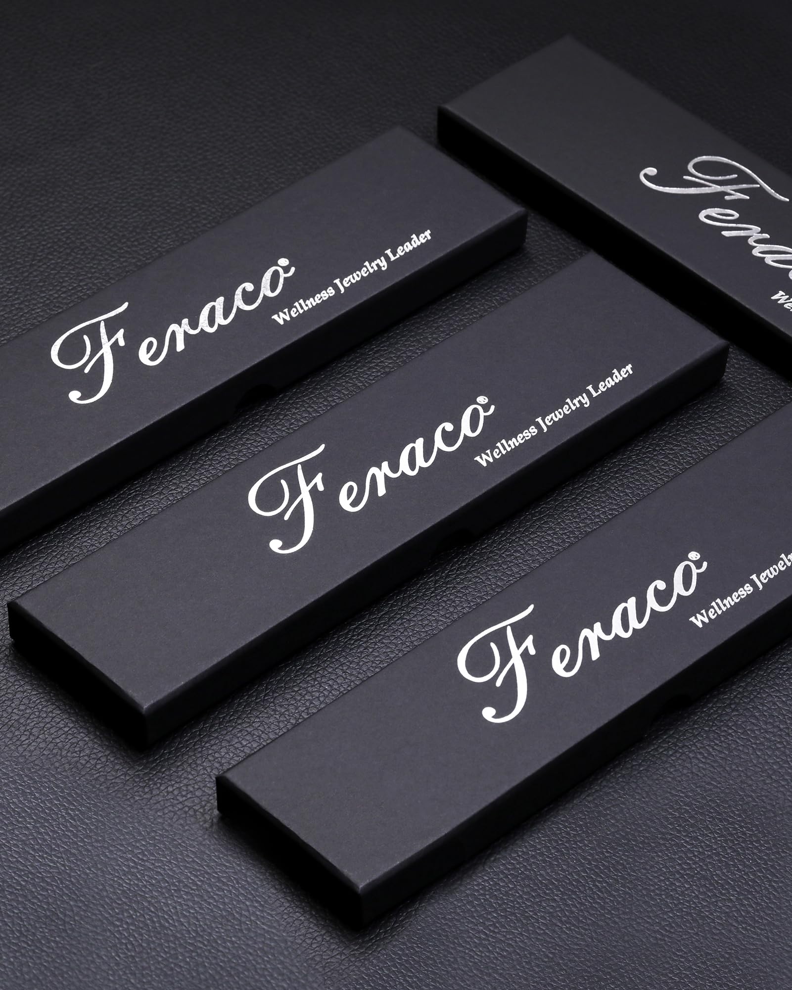 Feraco copper bracelet packaging signals premium presentation for gifting.