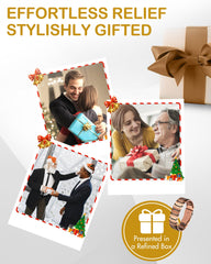 Feraco copper bracelet in gift box presents a ready-to-gift presentation.