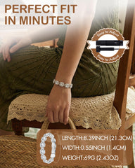 Feraco copper bracelet hypoallergenic materials suitable for sensitive skin