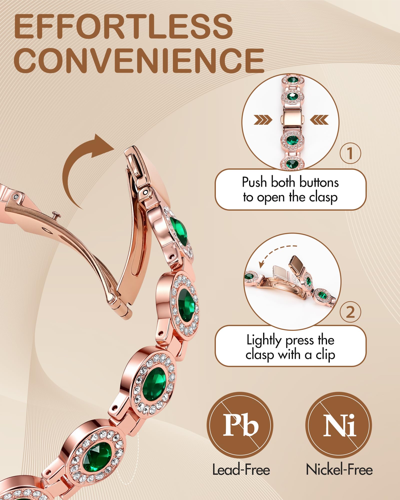 Feraco bracelet styled with casual outfits for daily wear.