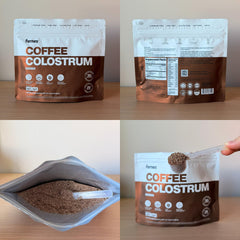 Fernes Coffee Colostrum USA-sourced dairy image underscores premium Grade A farms