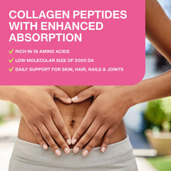 Fernes Collagen dissolved in water showing quick, flavorless blending.
