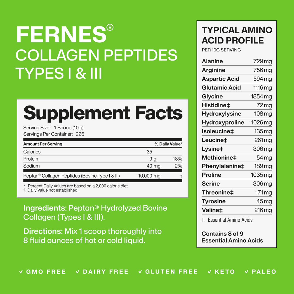 Fernes collagen powder dissolving in coffee for tasteless mixing