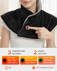 FERNIDA soft fleece weighted design contours for neck and shoulders