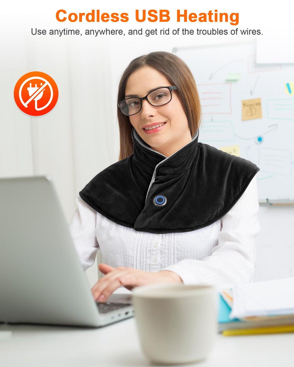 FERNIDA warmth-heat-settings offer three levels for personalized comfort