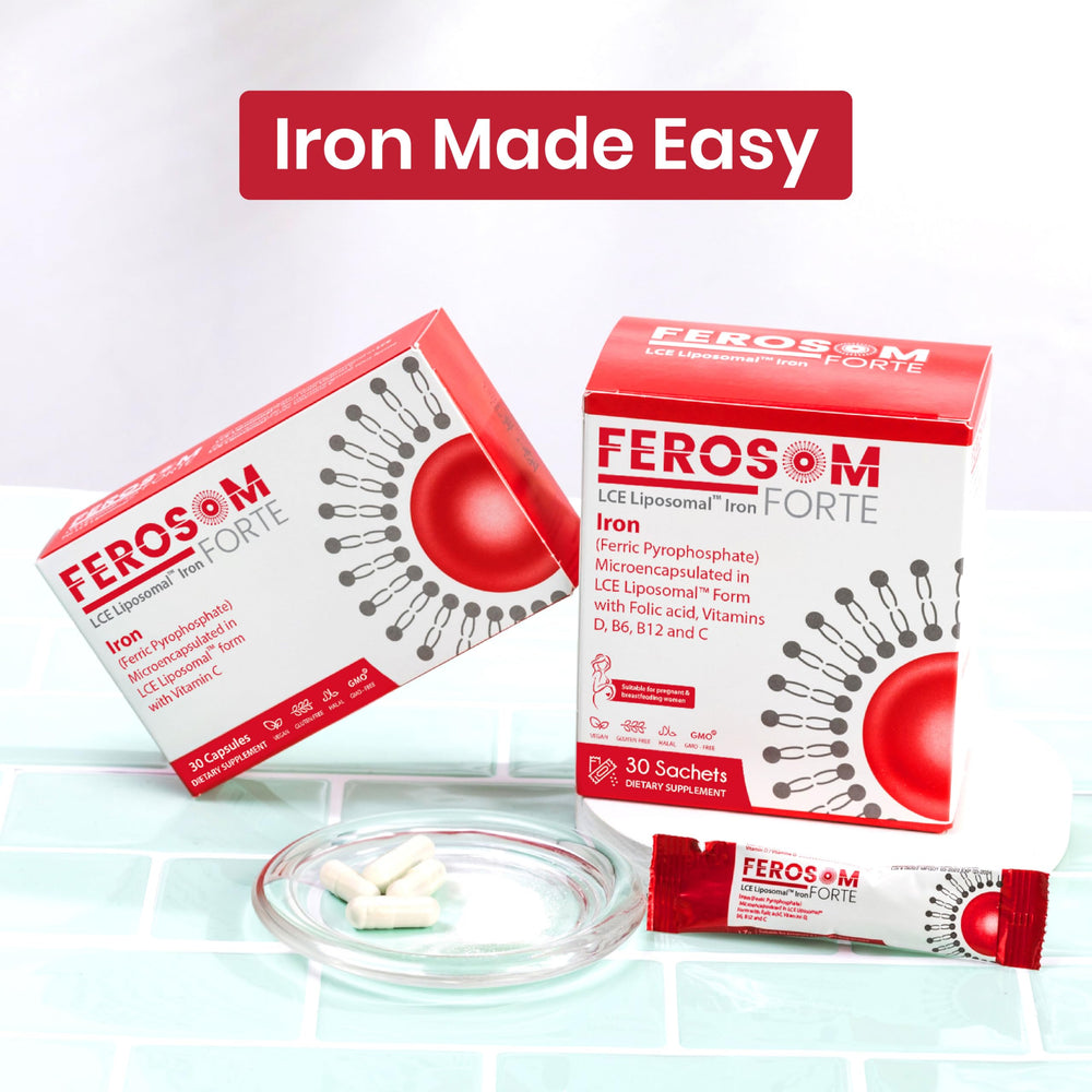 FEROSOM FORTE Canada-made quality with minimal additives.
