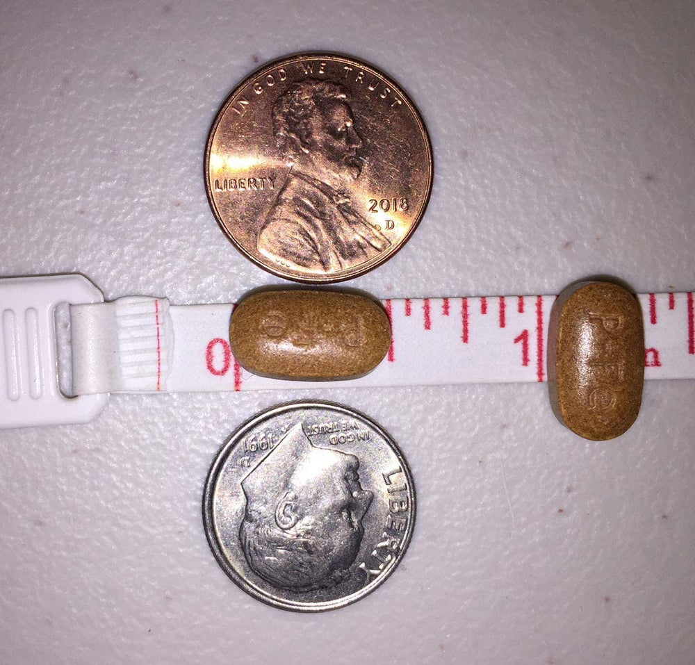 Ferretts Iron Tablets dosage label visible with easy-to-follow instructions.