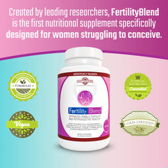 Fertility Blend daily dose capsules easy to take