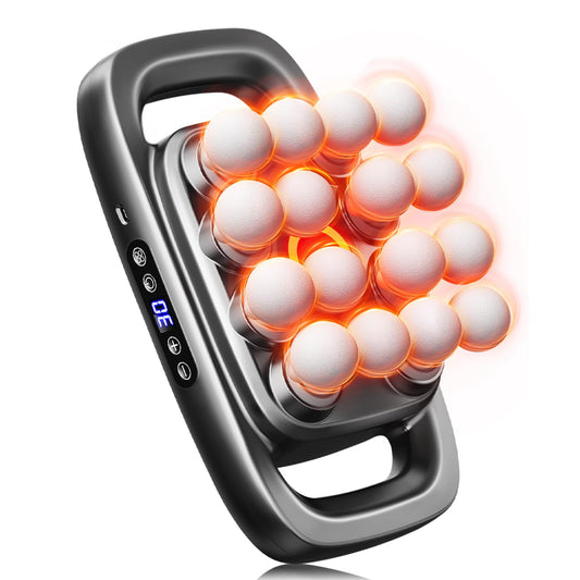 Feyano 16-heads deep-tissue massage gun for full-body relief.
