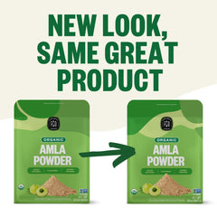 FGO Amla Powder added to yogurt for a tangy, flavorful boost