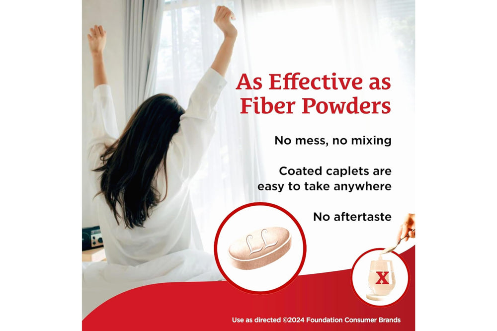 FiberCon 100% insoluble fiber detail on packaging.
