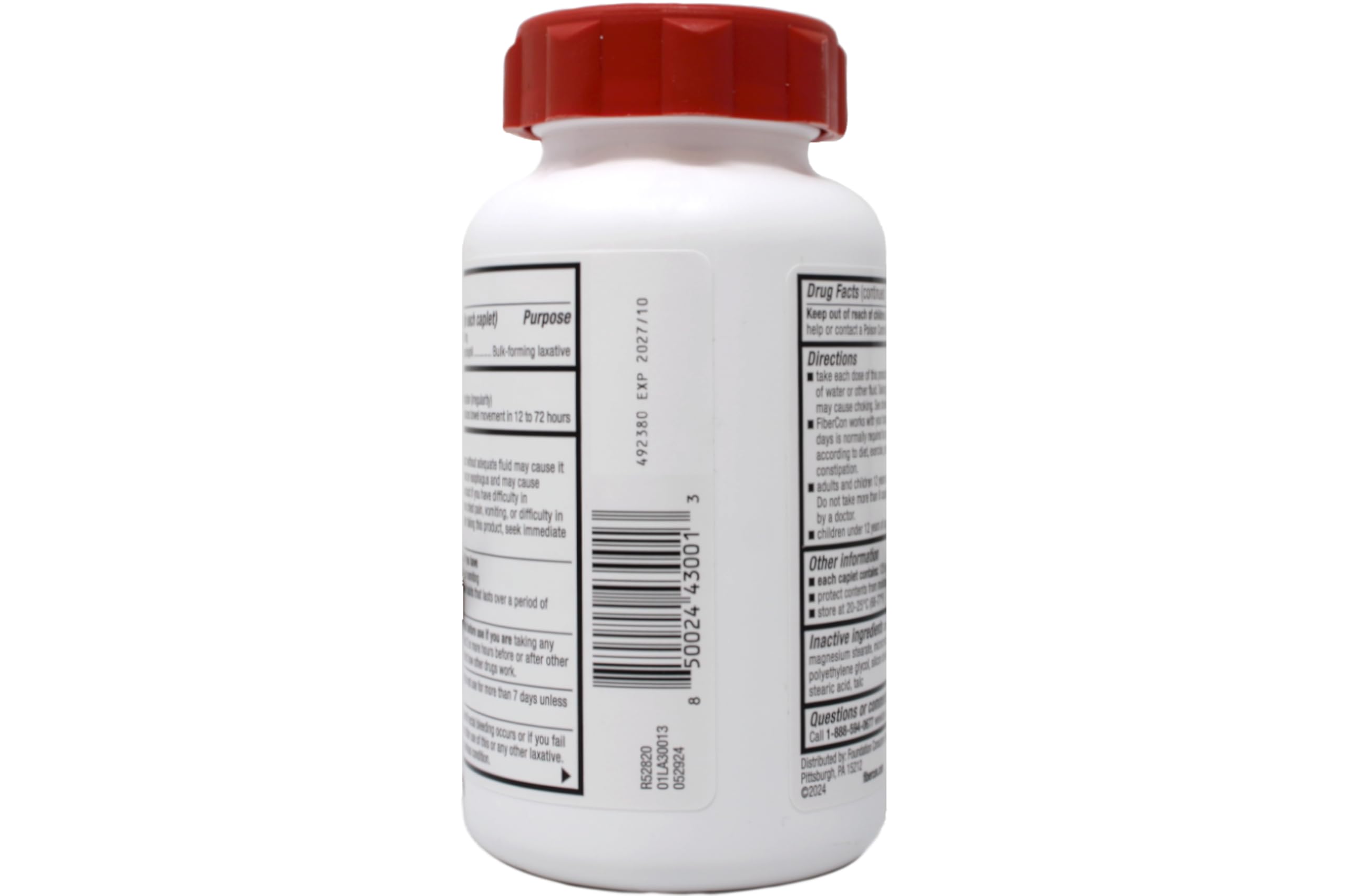 FiberCon value two-pack packaging highlighting convenience and regularity support.