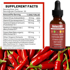 Fibosara Velestoff drops under tongue for quick absorption and daily energy support