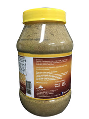 Fibra Kania Pineapple & Coconut bottle with glass of water for daily use.