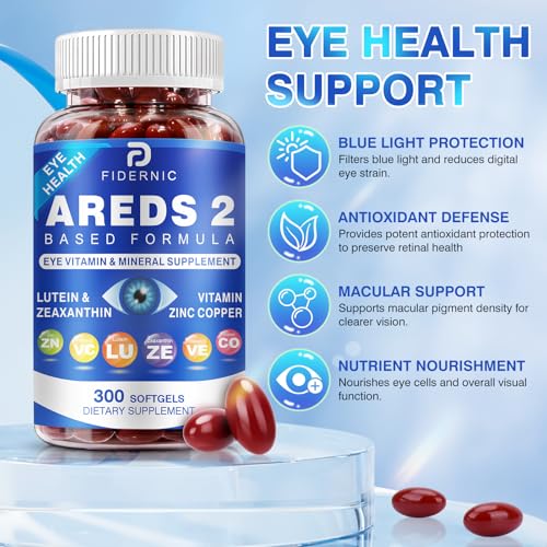 FIDERNIC AREDS2 macula support visual comfort for screen-heavy days.
