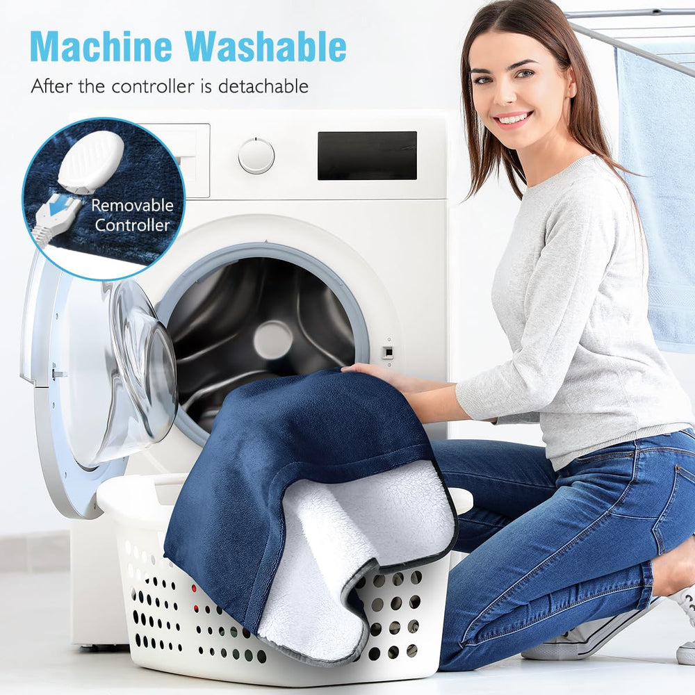 FIGERM Foot Warmer machine washable for easy cleaning and care.