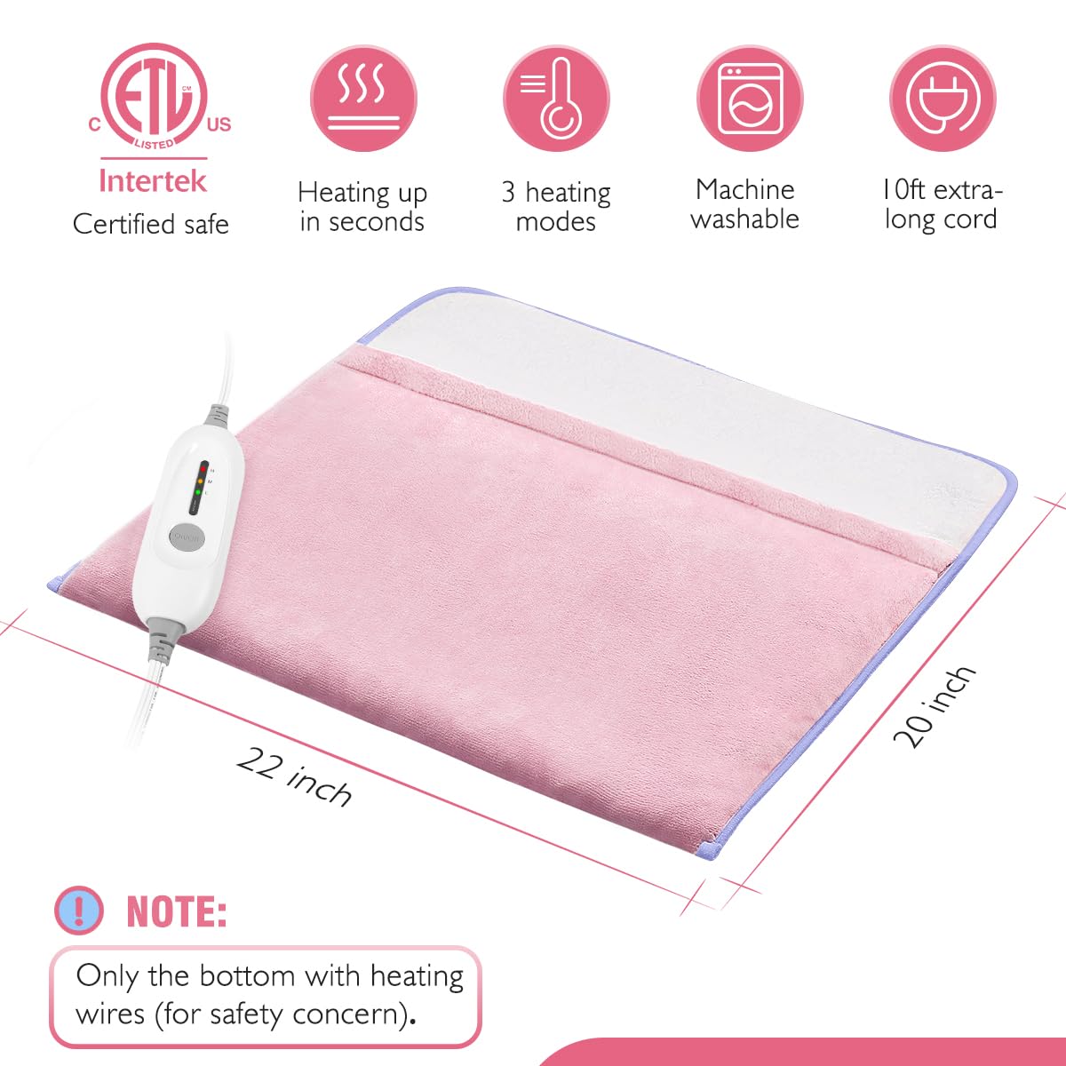 FIGERM ultra-soft flannel cover close-up highlighting plush comfort