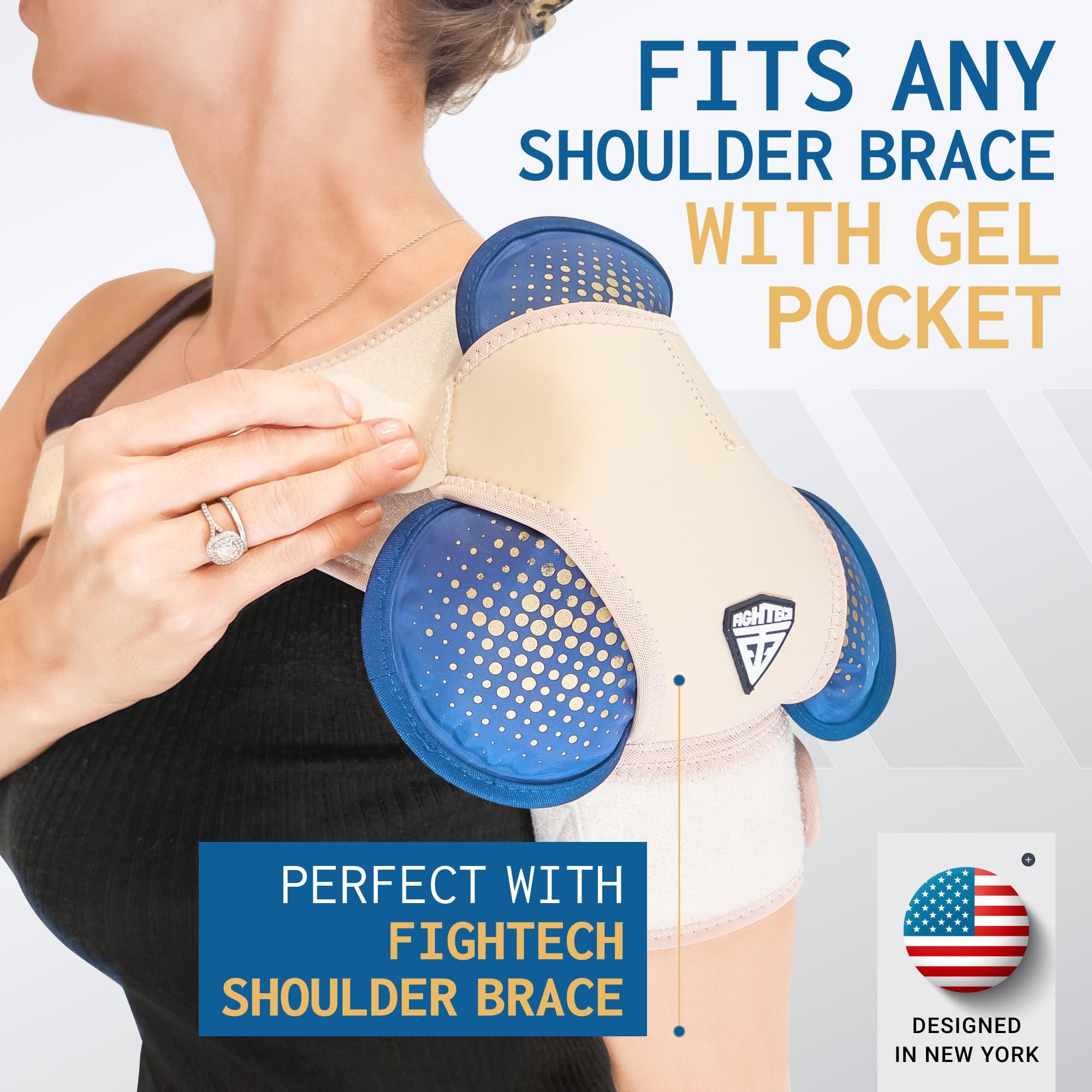 FightTECH durable, leak-proof gel pack stays smooth and easy to clean