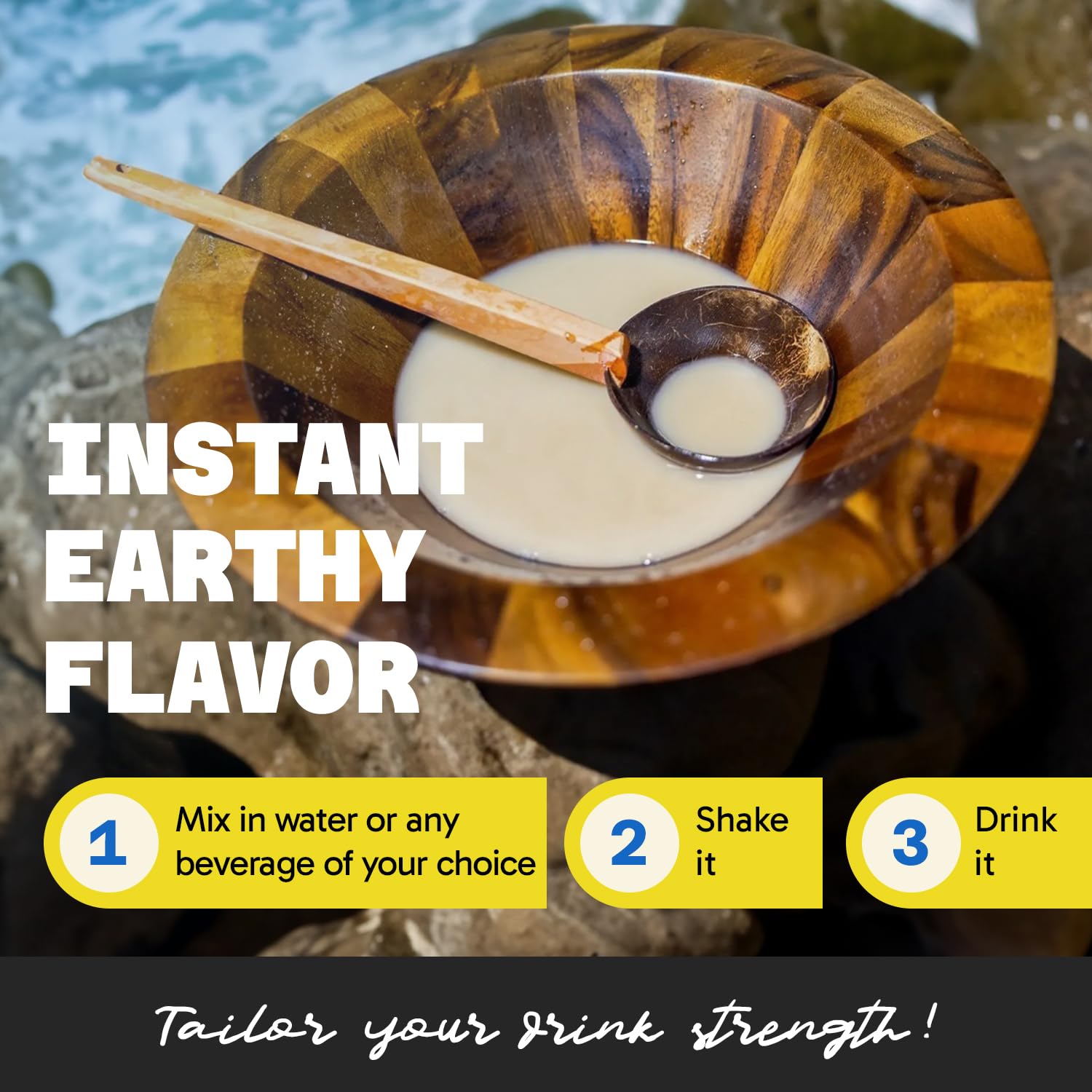 Dried noble kava roots highlight authentic heritage and flavor