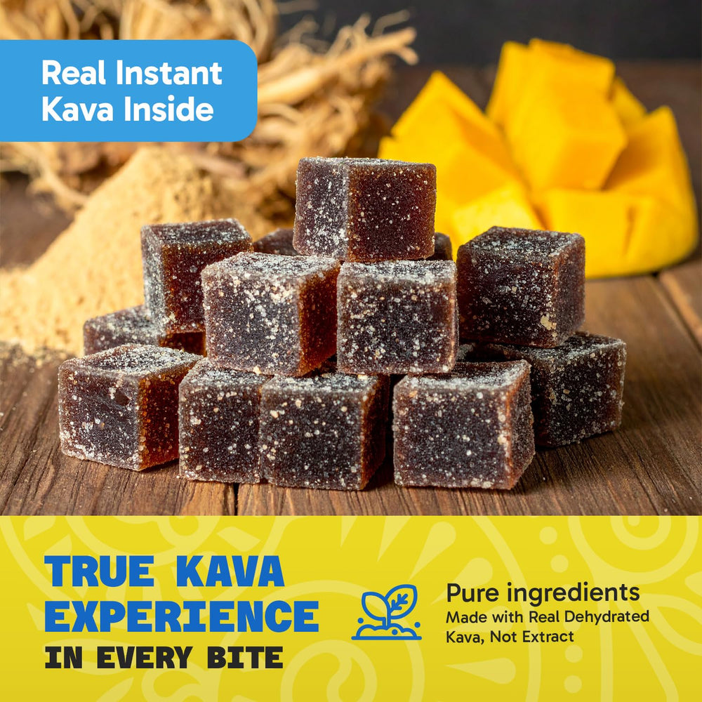 Pouch with 20 gummies for convenient travel and freshness.