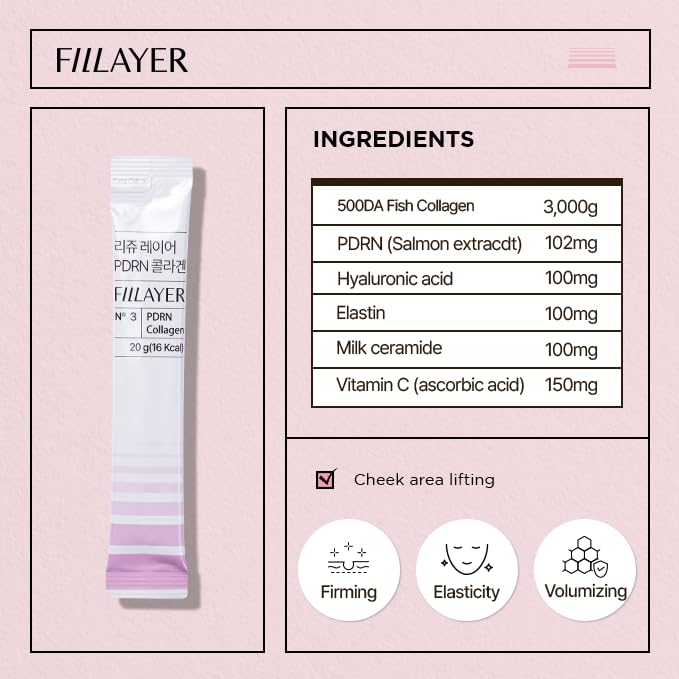 FILLAYER PDRN cherry flavor closeup highlighting pleasant daily ritual