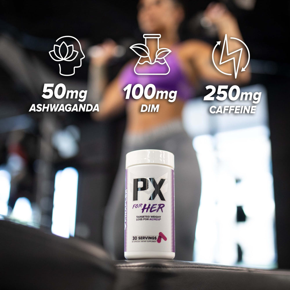 FINAFLEX PX for HER bottle on wood table ready for daily use.