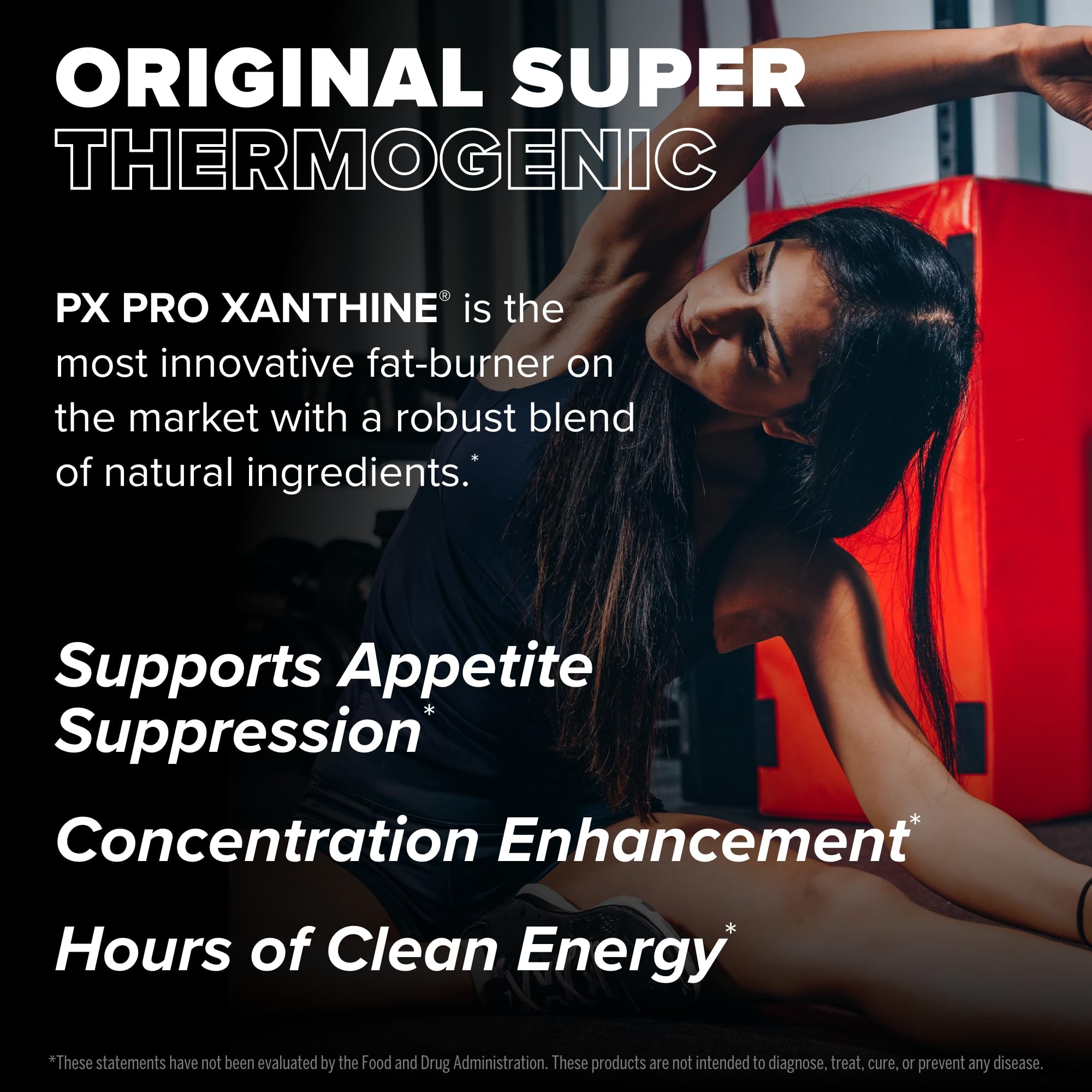 Capsules of FINAFLEX PX PRO Xanthine prepared for daily energy