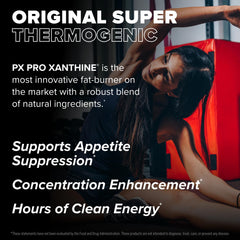 Capsules of FINAFLEX PX PRO Xanthine prepared for daily energy