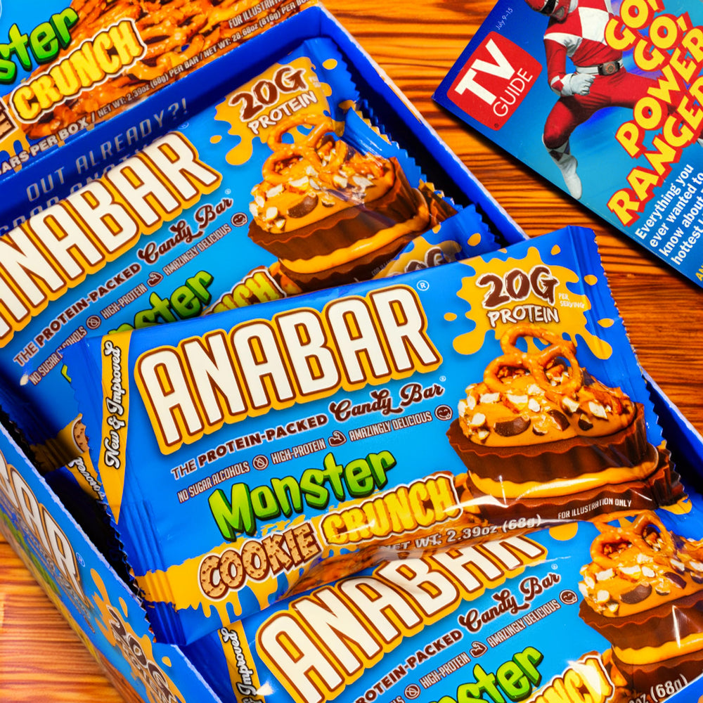 Final Boss Anabar bar without sugar alcohols, naturally sweetened with honey.