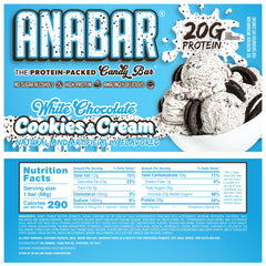 FINAL BOSS ANABAR chocolate coated bar on lunch bag, convenient 20g protein for busy students.