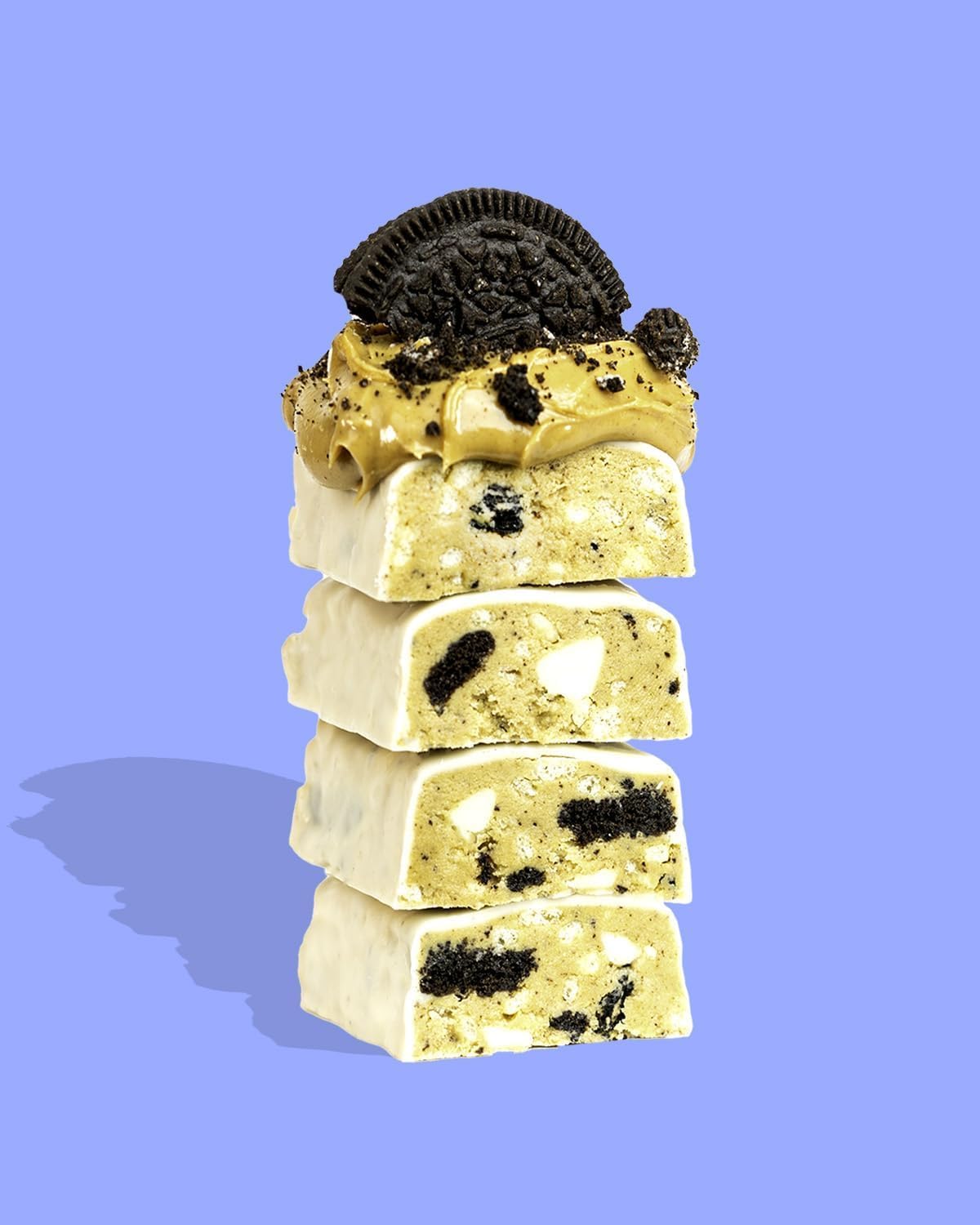 Final Boss Anabar chocolate coating close-up emphasizes authentic coating