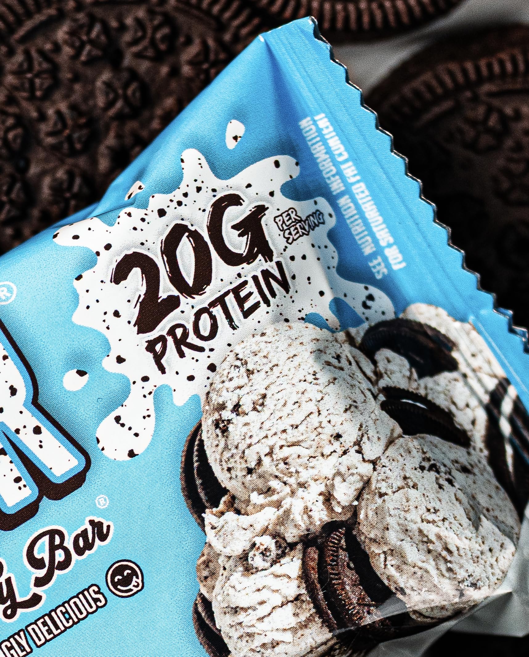Twenty grams of protein per bar support busy, active lifestyles.
