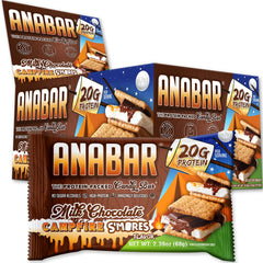 Final Boss Anabar bar mockup highlighting 20g protein per bar for busy days.