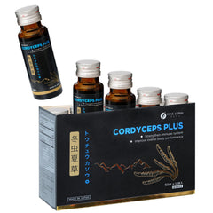 Fine Japan Cordyceps Plus bottle with dropper for energy support