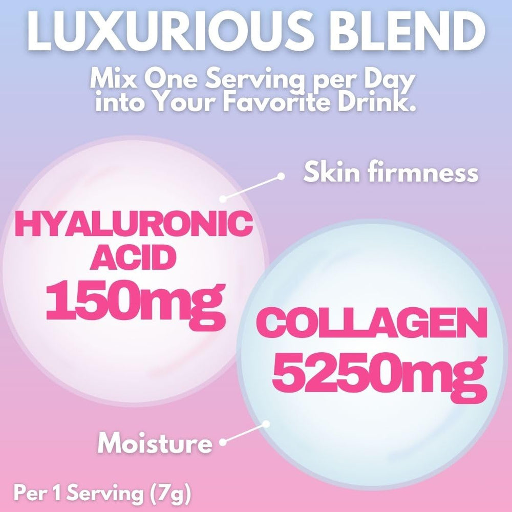 FINE JAPAN collagen powder stirred into coffee or tea