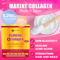 FINE JAPAN 7 g serving measured with spoon for easy mixing.