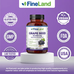 USA-made GMP seal on FineLand packaging