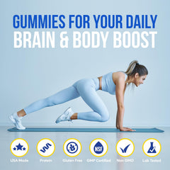 FIOR Creatine Gummy 30 servings graphic for planning workouts