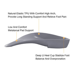 FiotSkep firm orthotics overpronation support helps stabilize the foot during daily activities.
